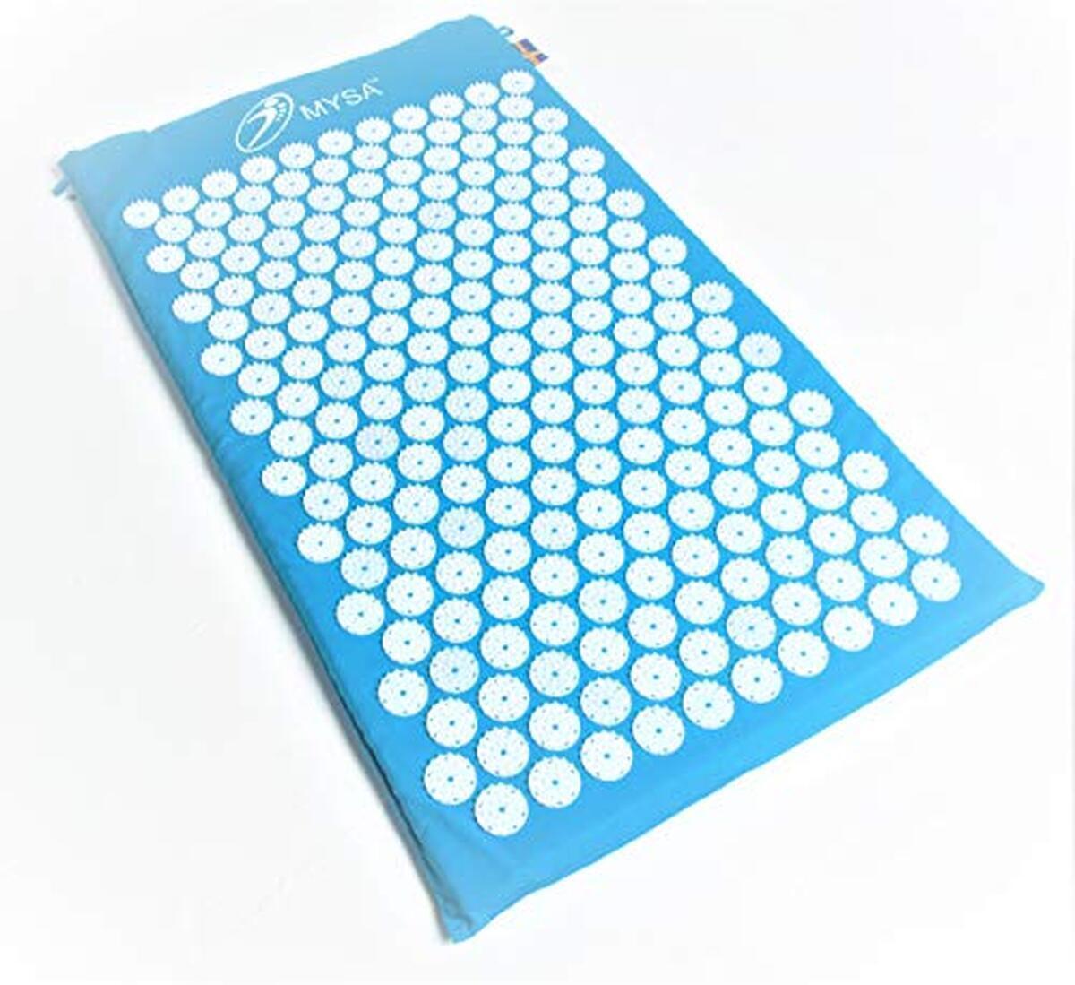 Test du tapis d'acupression Original Mysa édition limitée turquoise