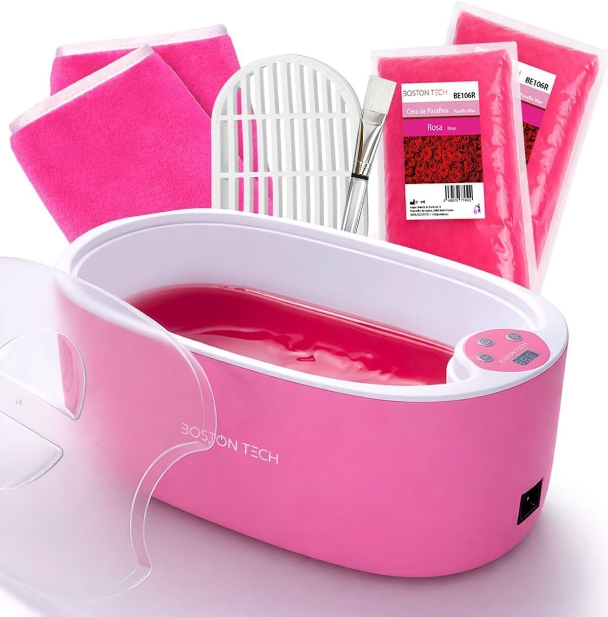 Test Boston Tech : bain de paraffine 5L pour mains et pieds