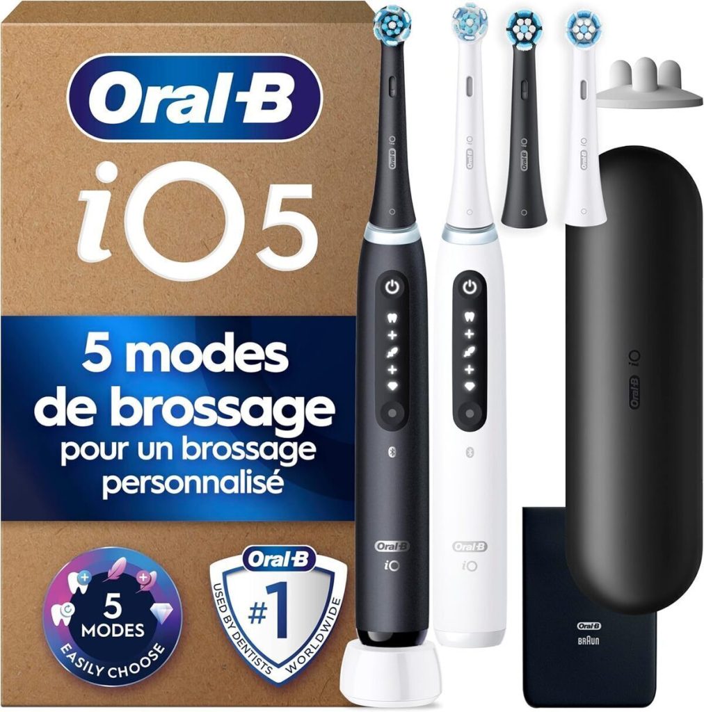 Test : brosses à dents électriques Oral-b Duo io 5
