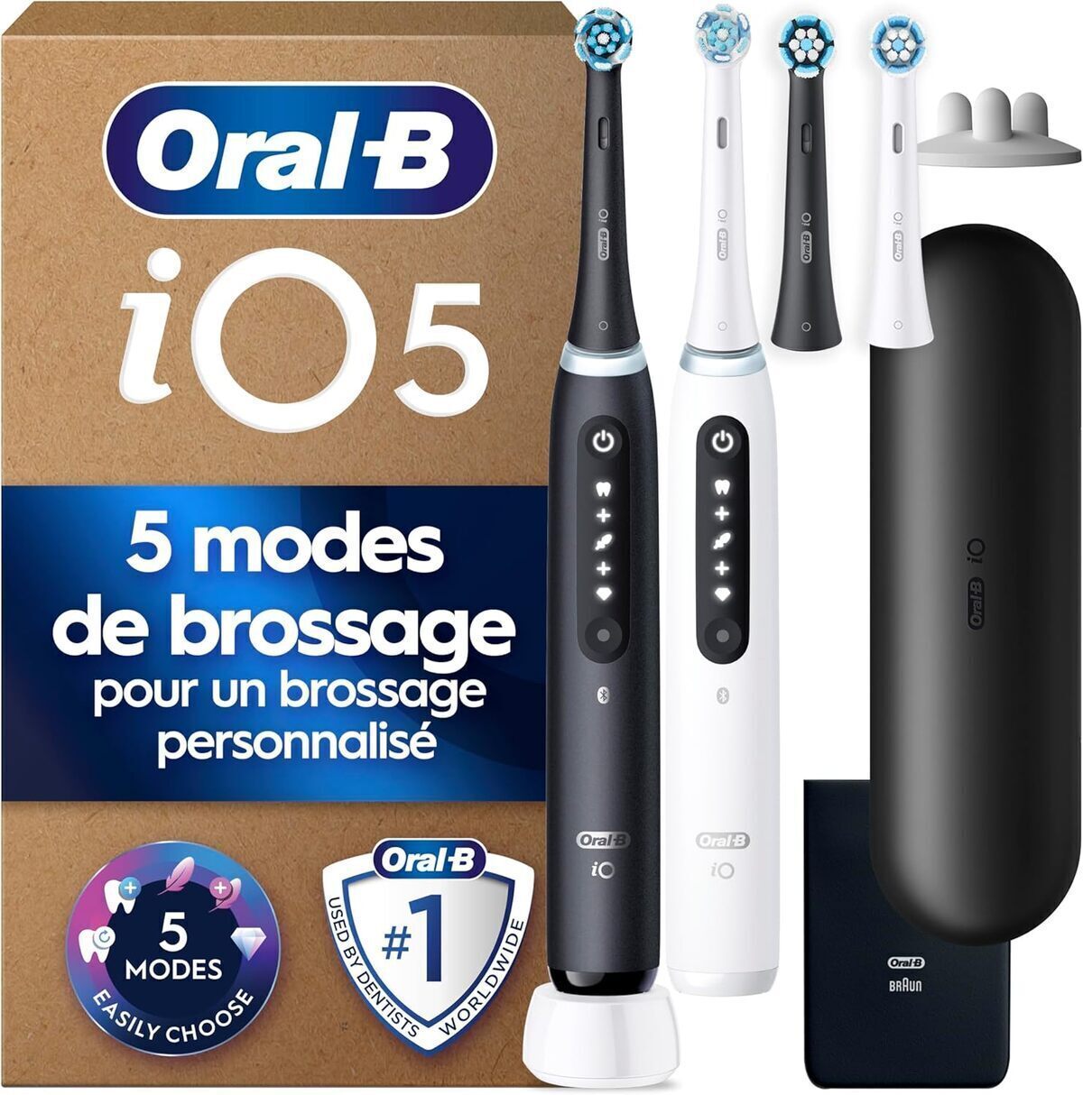 Test : brosses à dents électriques Oral-b Duo io 5