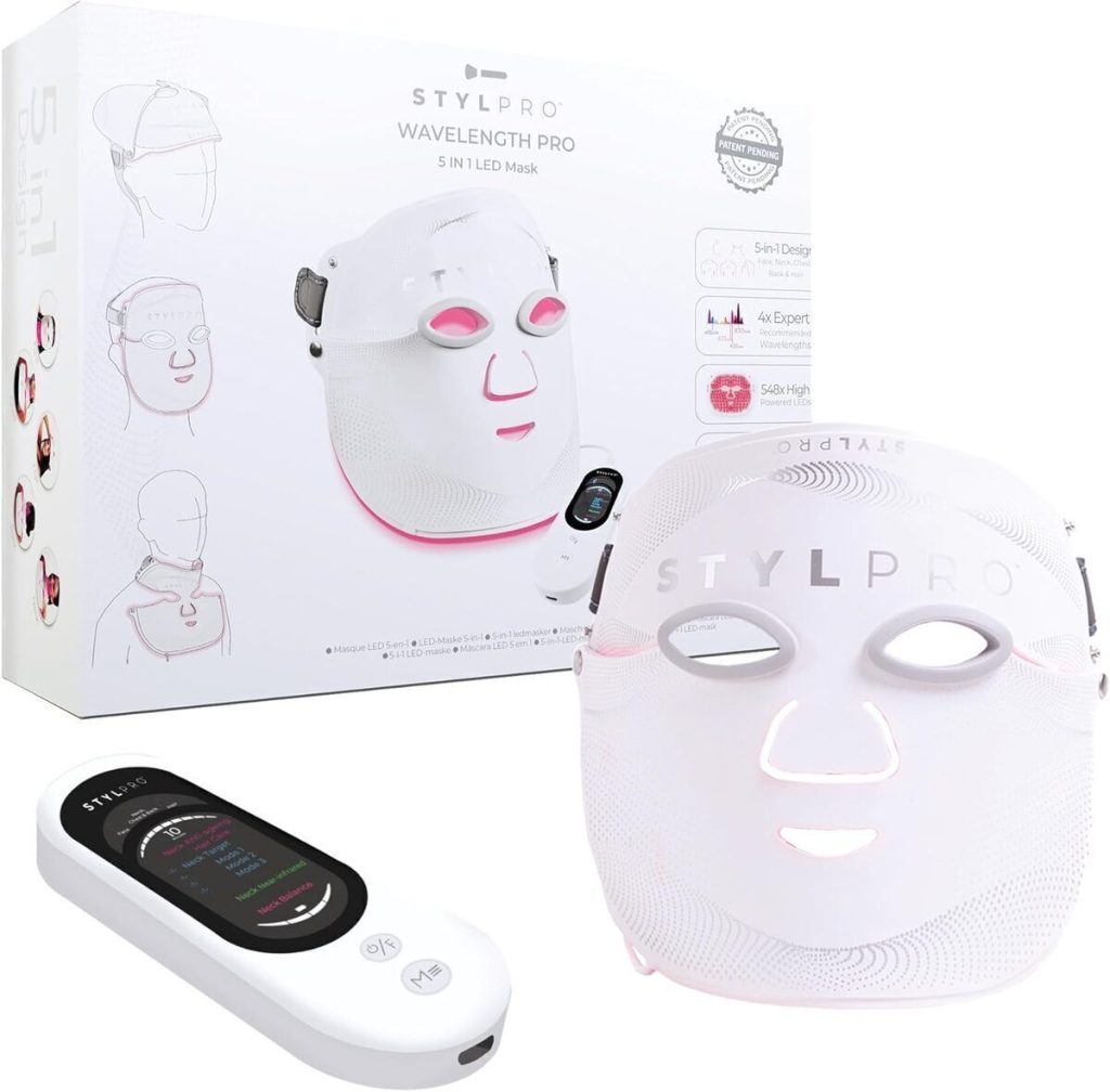 Test du masque LED Stylpro Wavelength : efficace contre les rides et impuretés