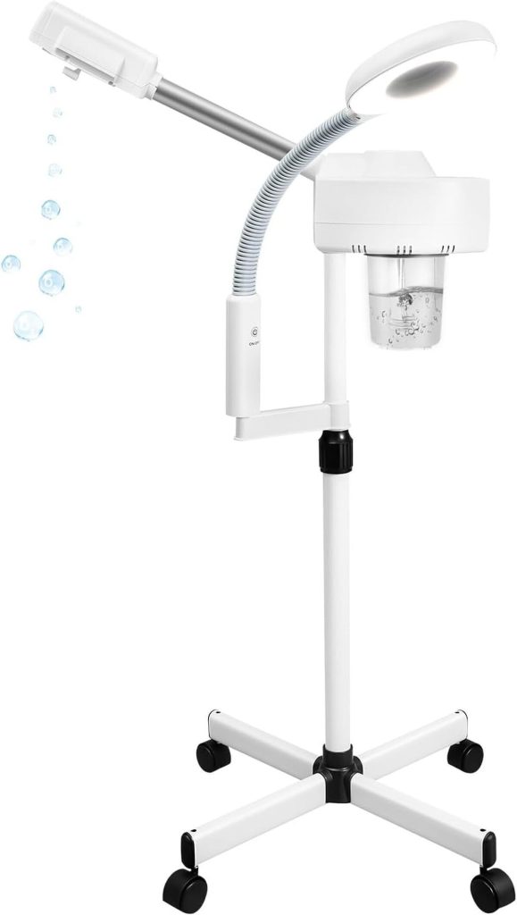 Test du vapozone esthétique 2 en 1 avec lampe loupe 5X