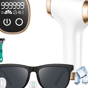 Test : épilateur lumière pulsée 21J avec refroidissement et 3 modes